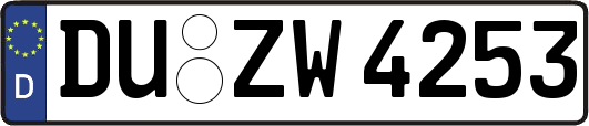 DU-ZW4253