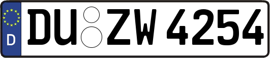 DU-ZW4254