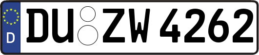 DU-ZW4262