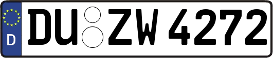 DU-ZW4272