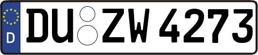 DU-ZW4273