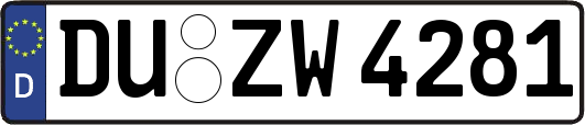 DU-ZW4281