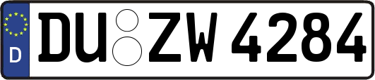 DU-ZW4284