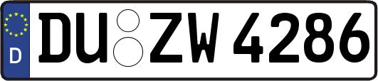DU-ZW4286