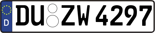 DU-ZW4297
