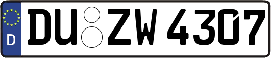 DU-ZW4307