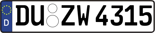 DU-ZW4315