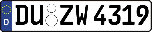 DU-ZW4319