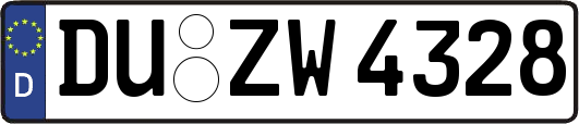 DU-ZW4328