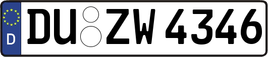 DU-ZW4346