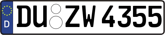 DU-ZW4355