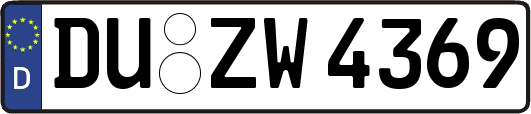 DU-ZW4369