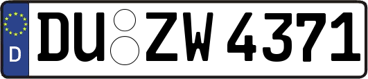 DU-ZW4371