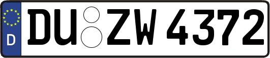 DU-ZW4372