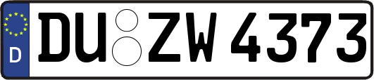 DU-ZW4373