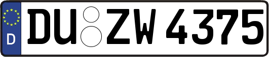 DU-ZW4375