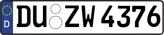 DU-ZW4376