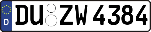 DU-ZW4384