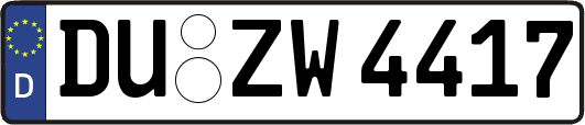 DU-ZW4417