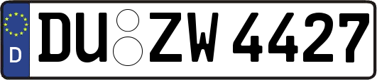 DU-ZW4427