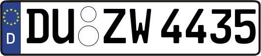 DU-ZW4435