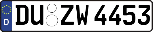 DU-ZW4453