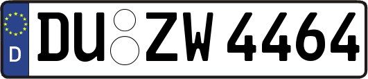 DU-ZW4464