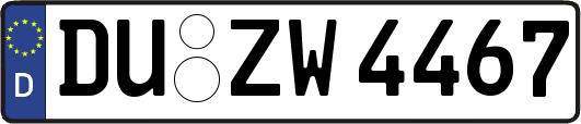 DU-ZW4467