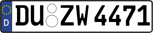 DU-ZW4471