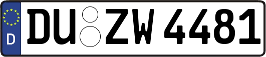 DU-ZW4481