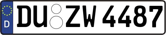 DU-ZW4487