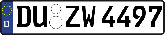 DU-ZW4497