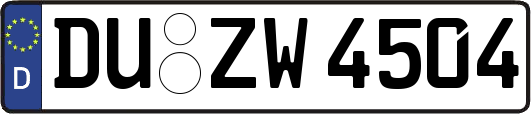 DU-ZW4504