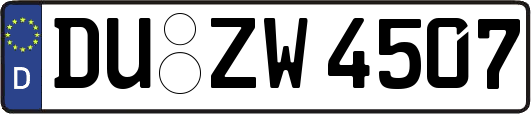 DU-ZW4507