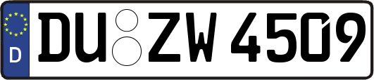 DU-ZW4509