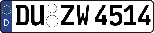 DU-ZW4514
