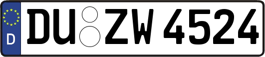 DU-ZW4524