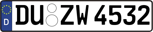 DU-ZW4532