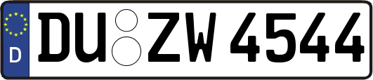 DU-ZW4544