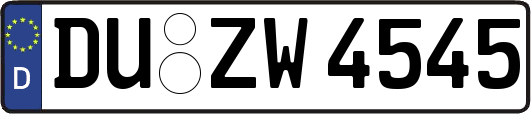 DU-ZW4545