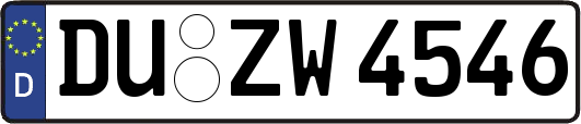 DU-ZW4546
