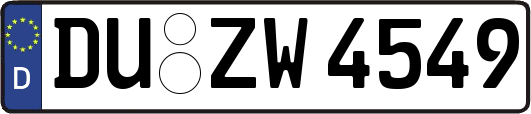 DU-ZW4549