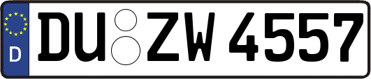 DU-ZW4557