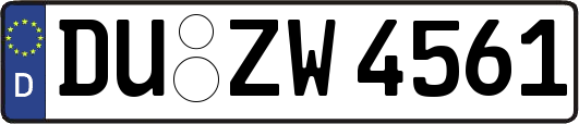 DU-ZW4561