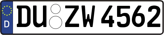 DU-ZW4562