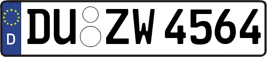 DU-ZW4564
