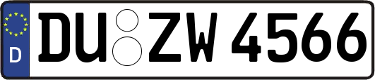 DU-ZW4566