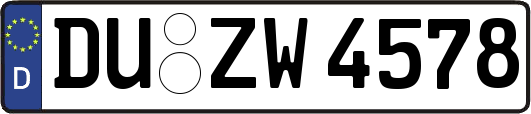 DU-ZW4578