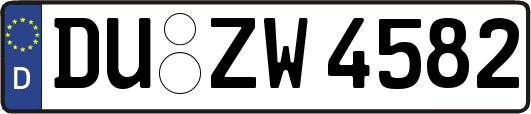 DU-ZW4582