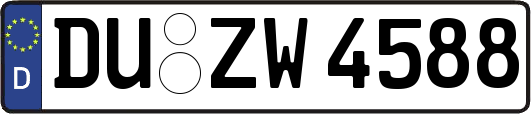 DU-ZW4588